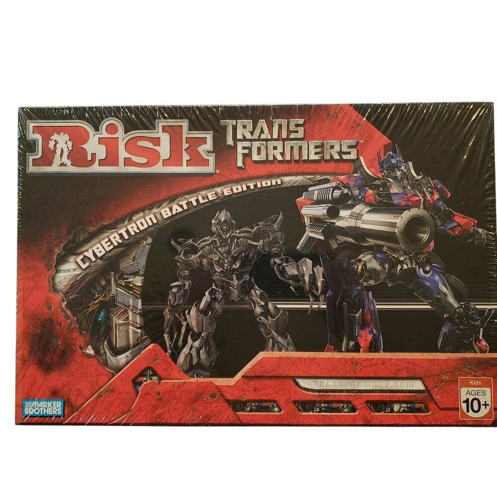 Risk 2007 Transformers Cybertron Battle Edition Board Game New Sealed Box